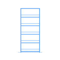 Furniture Bookcases Getaway Bookcase Wide Silhouette Svg Vector, Free Vectors File
